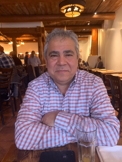 Saad Saad in Cilantro on the Upper West Side.