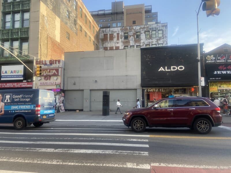 Proposed site of a marijuana dispensary